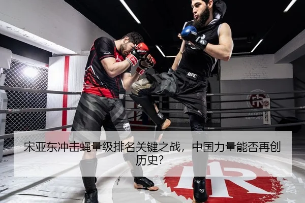 宋亚东冲击蝇量级排名关键之战，中国力量能否再创历史？